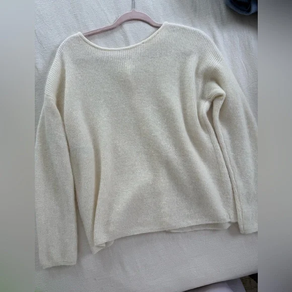 Sezane Gaspard Cardigan Ecru - Picture 3 of 4